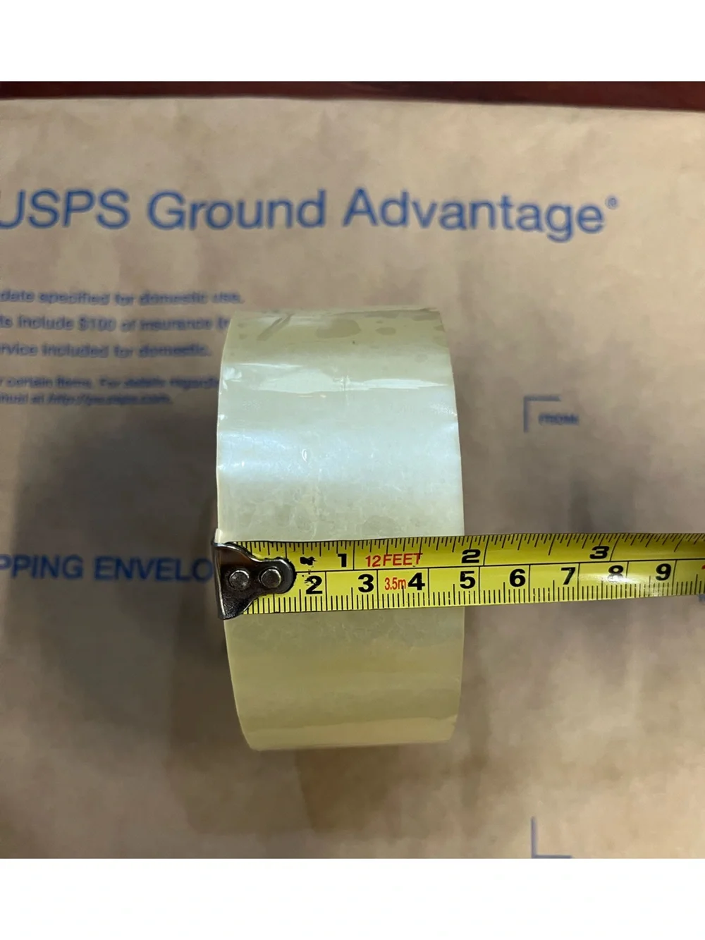 (3) Rolls of Clear Packing Tape 2 Inch x 110 Yards (330 Feet Each) Shipping New